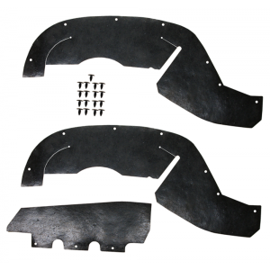 Rubber The Right Way - A Arm / Inner Fender Dust Shield / Splash Shield Kit