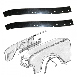 Rubber The Right Way - Front Fender Apron to Fender Seal