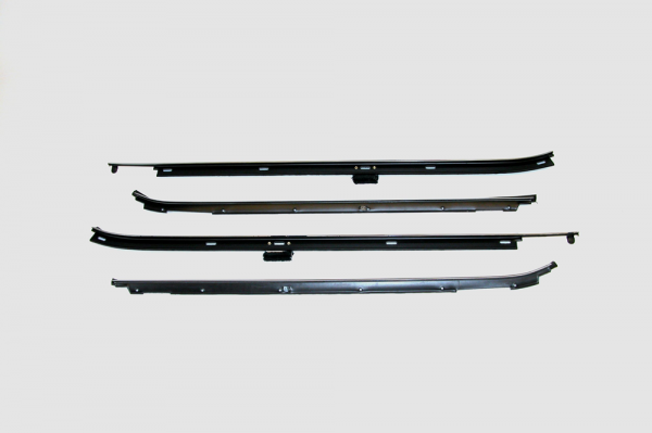 Rubber The Right Way - Windowfelt  / Belt Weatherstrip - Pre-Cut & Formed As Original - Complete Kit For Both Front Doors