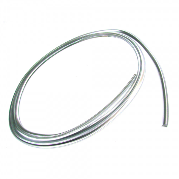 Rubber The Right Way - Rear Window Lock Strip - Chrome