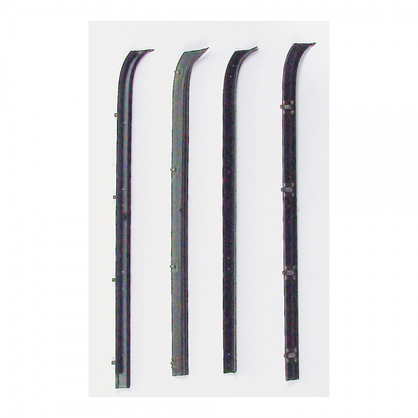 Rubber The Right Way - Window Beltline Weatherstrip Kit - Rear Door - 4 Pc.