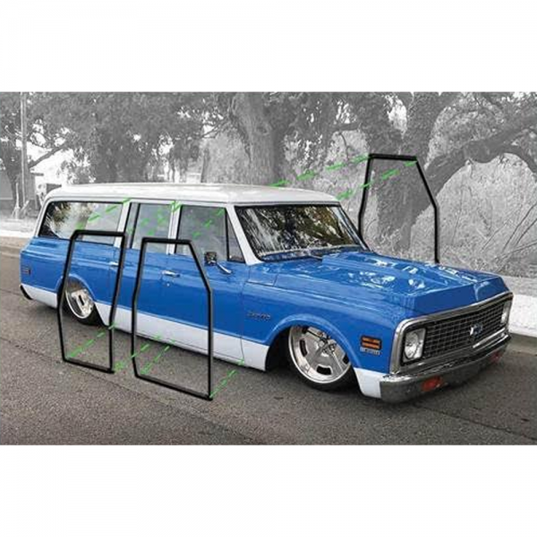 Rubber The Right Way - Door Seal - 3 Piece Kit