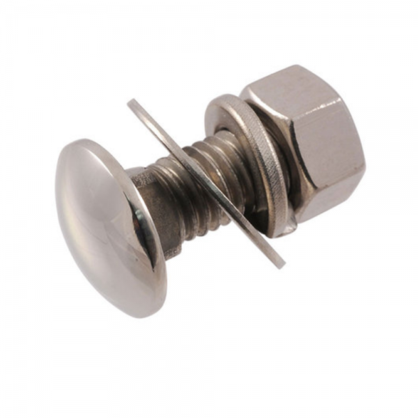 Rubber The Right Way - Bumper Bolt - with Nut & Washers