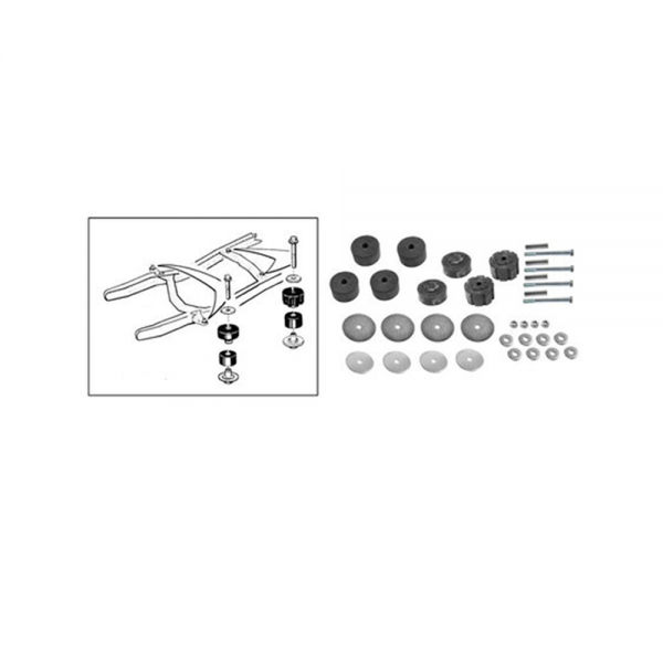 Rubber The Right Way - Cab to Frame Mounting Kit