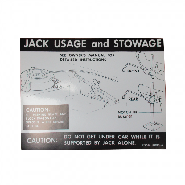 Rubber The Right Way - Jack Instructions Decal