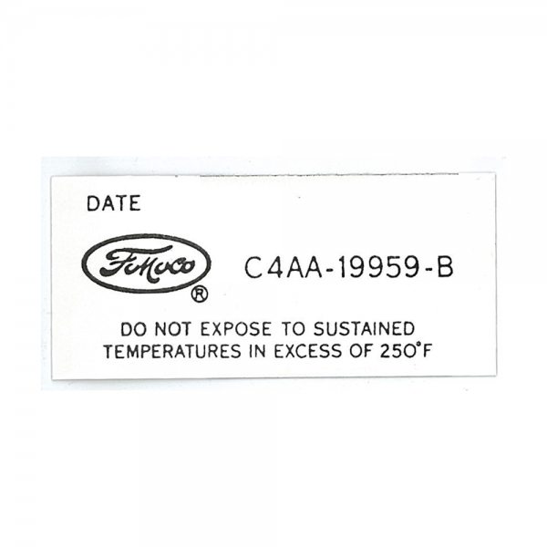 Rubber The Right Way - AC Dryer Decal