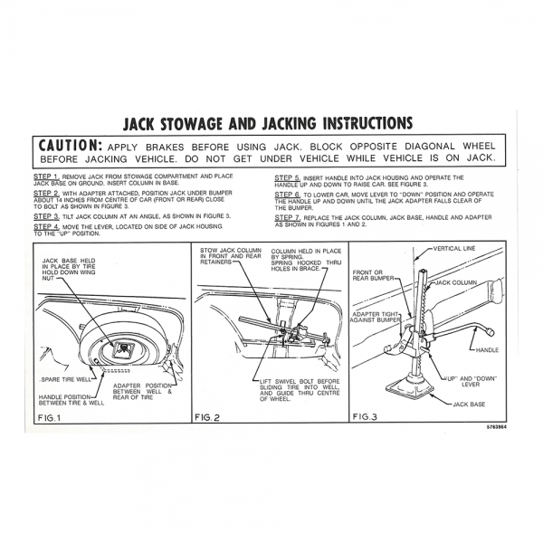 Rubber The Right Way - Jack Instructions Decal