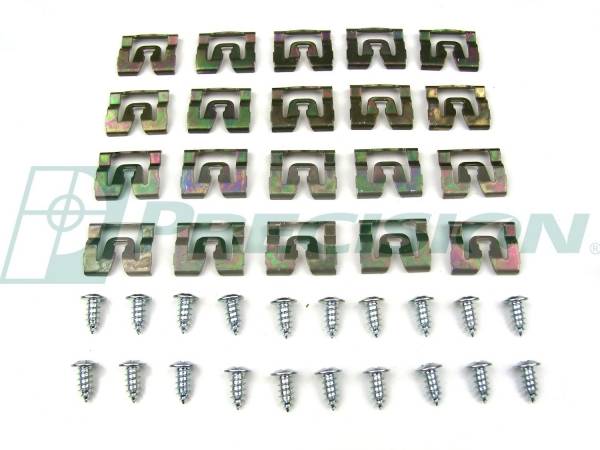 Rubber The Right Way - Windshield Reveal Molding Clip Kit