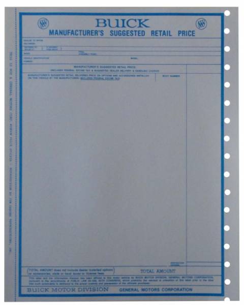 Rubber The Right Way - New Vehicle Window Price Sheet