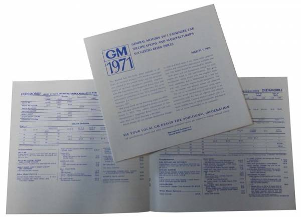 Rubber The Right Way - New Vehicle Retail Price Booklet