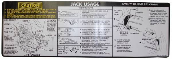 Rubber The Right Way - Jack Instructions Decal