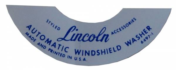 Rubber The Right Way - Windshield Washer Bottle Lid Decal
