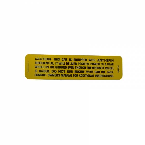 Rubber The Right Way - Anti-Spin Decal