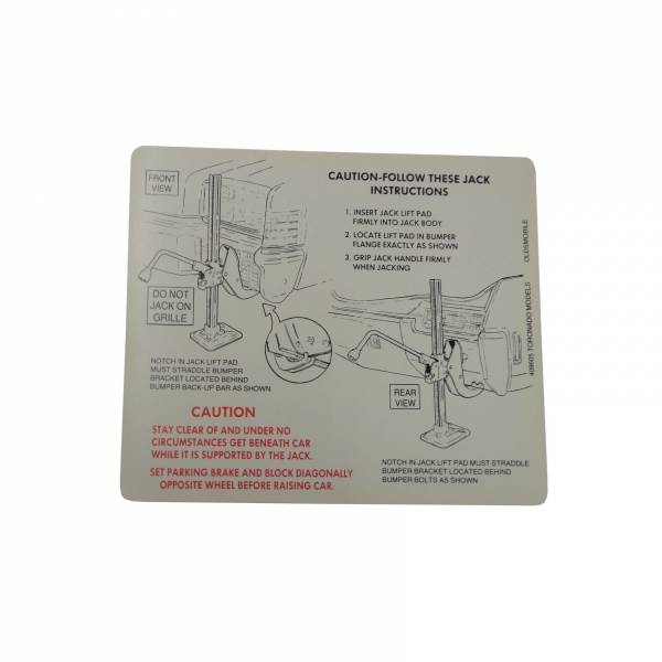Rubber The Right Way - Jack Instructions Decal