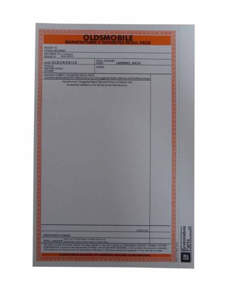Rubber The Right Way - New Car Window Price Sheet