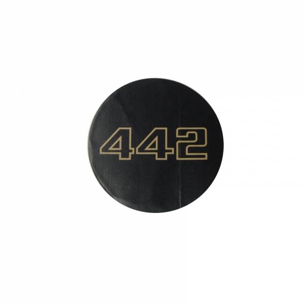 Rubber The Right Way - Wheel Center Cap Decal