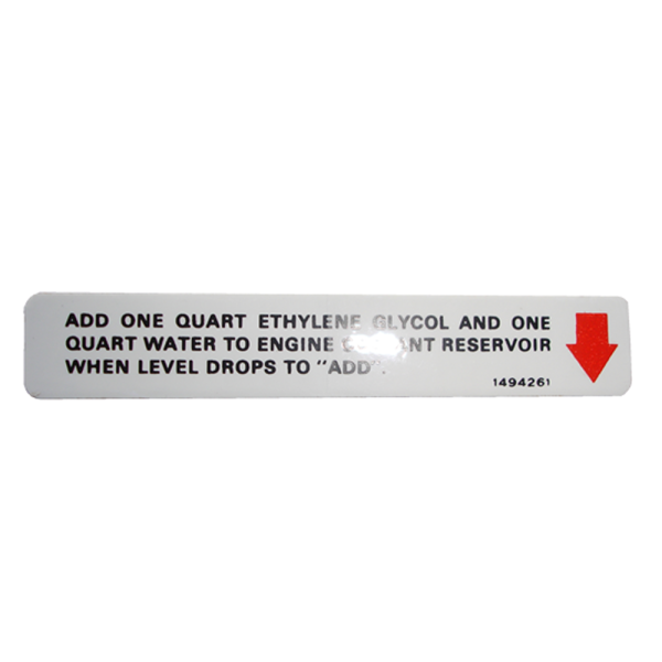 Rubber The Right Way - Cooling System Decal