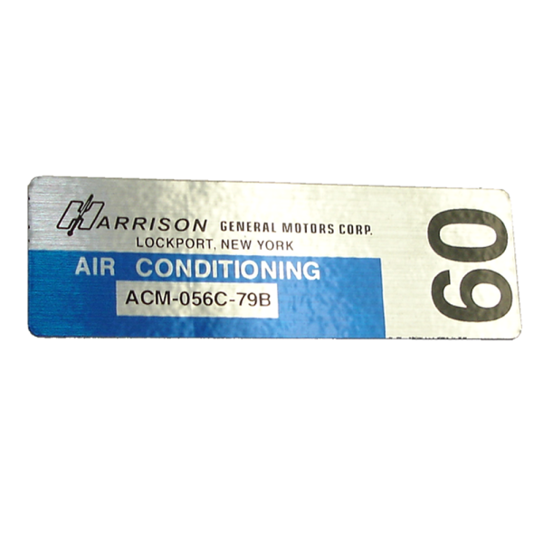 Rubber The Right Way - Air Conditioner Evaporator Box Decal