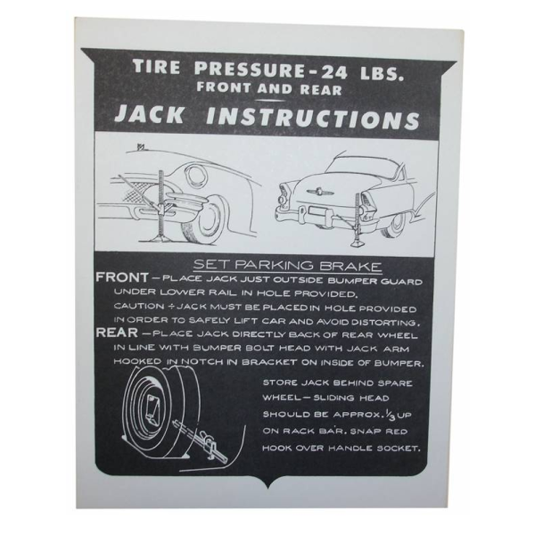 Rubber The Right Way - Jack Instructions Decal