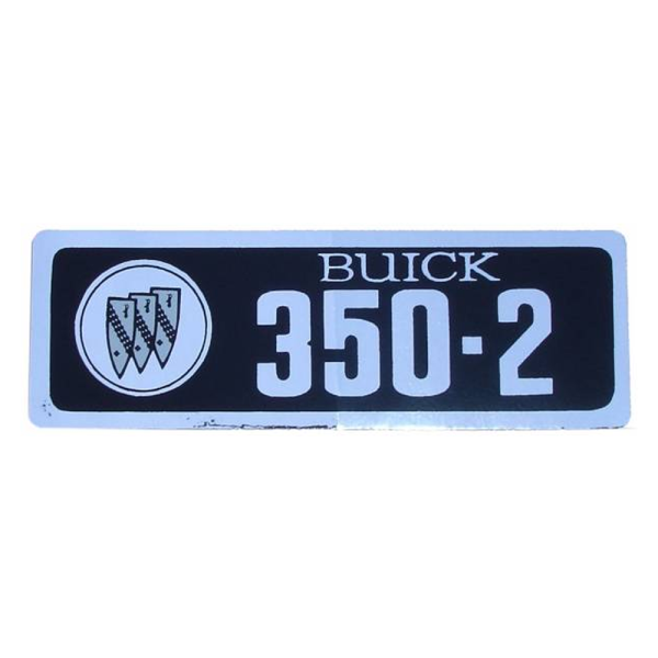 Valve Cover Decal - 350-2