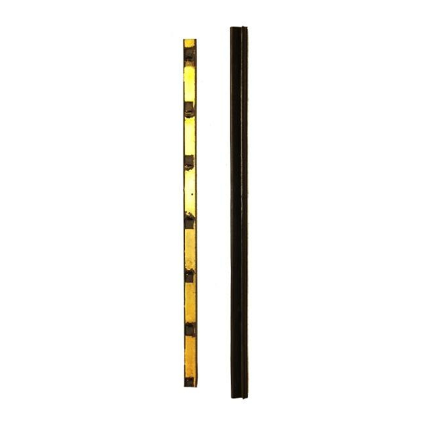1948-1949 Buick Cadillac Oldsmobile Vent Window Division Seal Weatherstrip