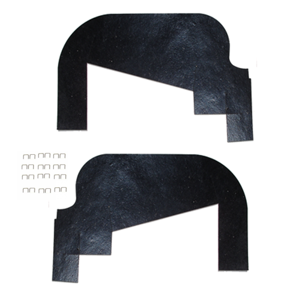 03-103M - 1959-1960 Cadillac Front Inner Fender A Arm Dust Shield Kit