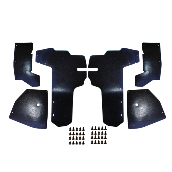 03-110M - 1971-1978 Cadillac Eldorado Front Inner Fender Dust Shields Splash Apron Kit