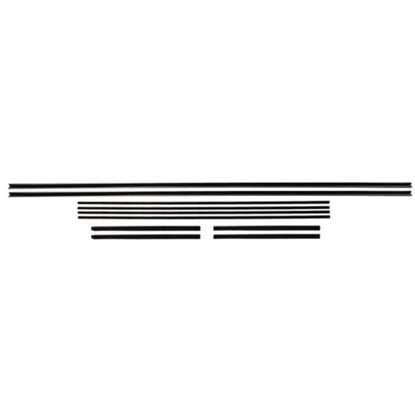 10-022X - GM Window Run Channel and Beltline Weatherstrip Kit