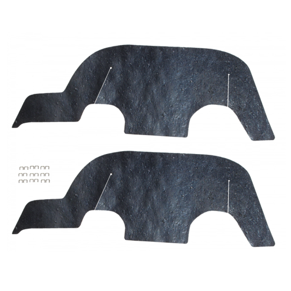 03-170M - 1961-1962 Buick Skylark Front Inner Fender Dust Shield Kit