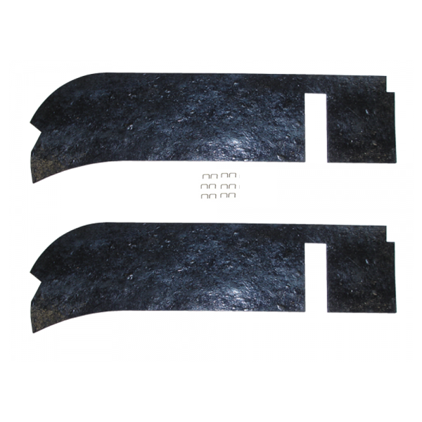 03-179M - 1962 Chevy Rear Body Dust Shield