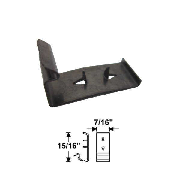 Rubber The Right Way - Window Run Channel Clip