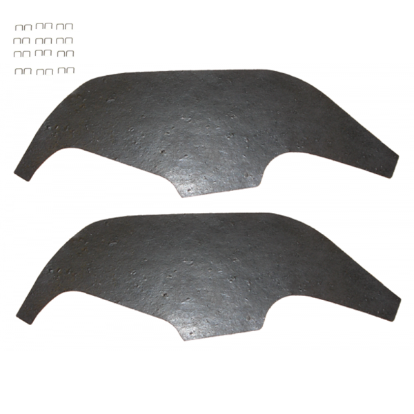 03-188M - 1970-75 Chevy II Nova A Arm Dust Shield Kit