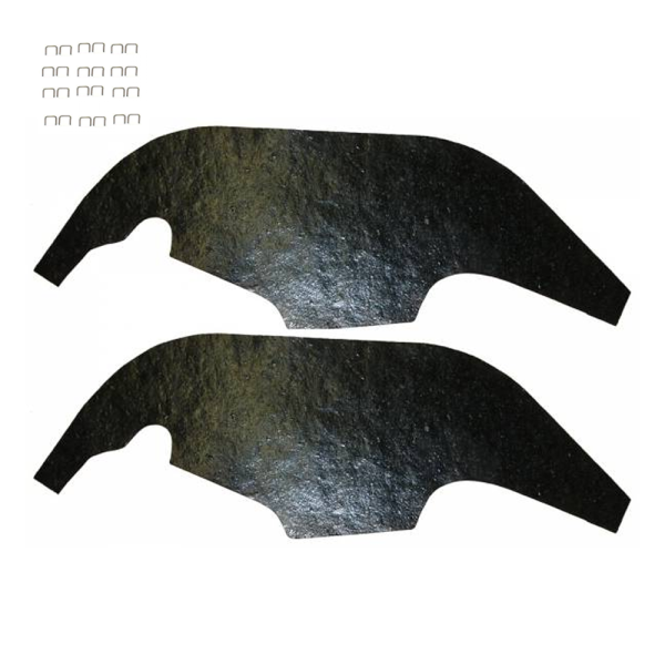 03-190M - 1969 Chevy Nova A Arm Dust Shield Kit