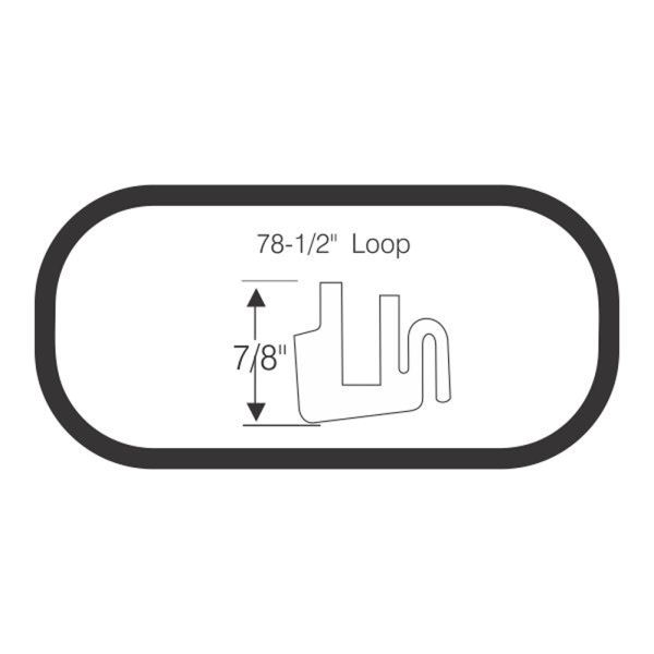 10-299W - 1940 Dodge Rear Window Seal Gasket
