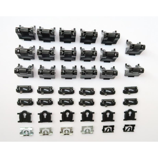 19-549K - 1978-87 Chevy El Camino GMC Caballero Bed Tailgate Clip Kit