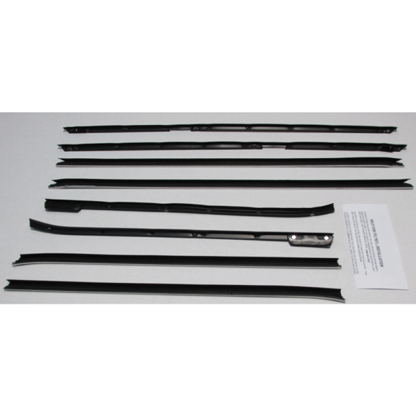 10-005E - 1965-66 Cadillac Convertible Beltline Weatherstrip Kit