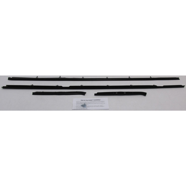 10-031E - 1977-79 Lincoln Mark V Window Beltline Weatherstrip Kit