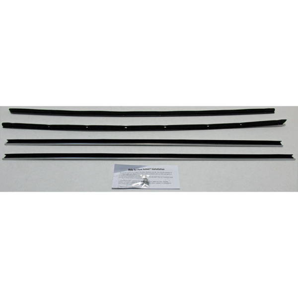10-038E - 1967-71 Ford Thunderbird Window Beltline Weatherstrip Kit