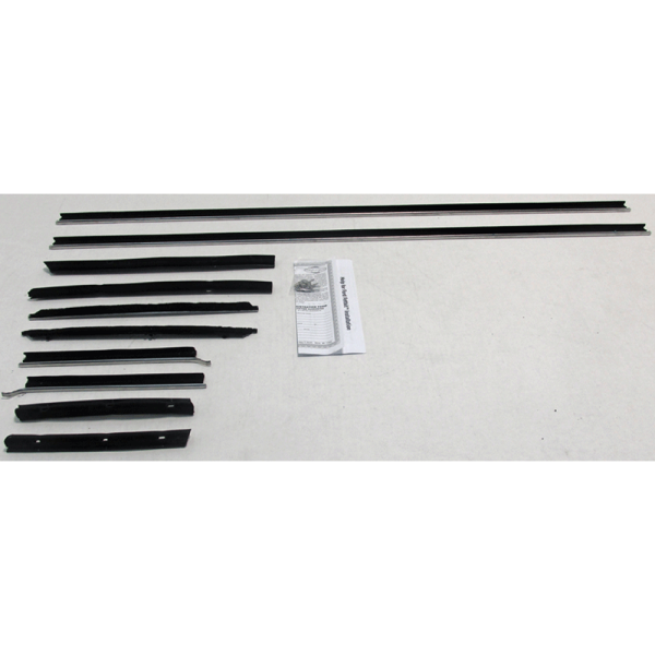 10-039E - 1967-69 Ford Thunderbird Window Beltline Weatherstrip Kit