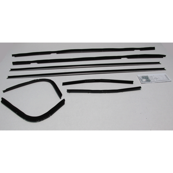 10-041E - 1974-76 Ford Thunderbird Window Beltline Weatherstrip Kit
