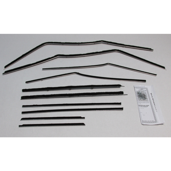 RePops - Beltline Weatherstrip - Complete 8 Piece Kit