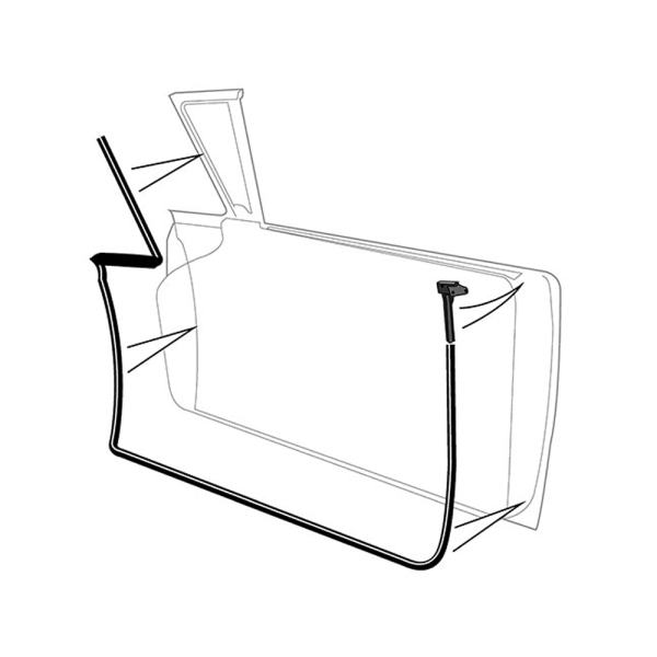Dennis Carpenter - Door Seal Kit - Front