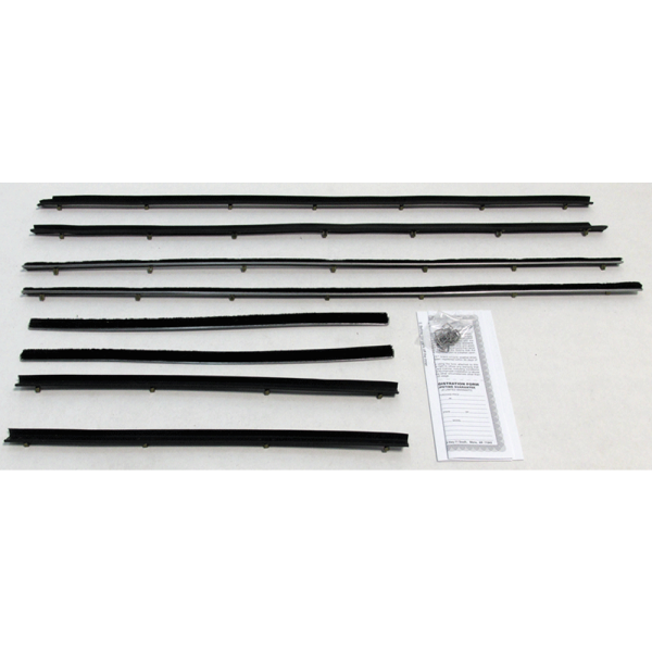 RePops - Beltline / Anti-Rattler Weatherstrip - 8 Piece Complete Kit