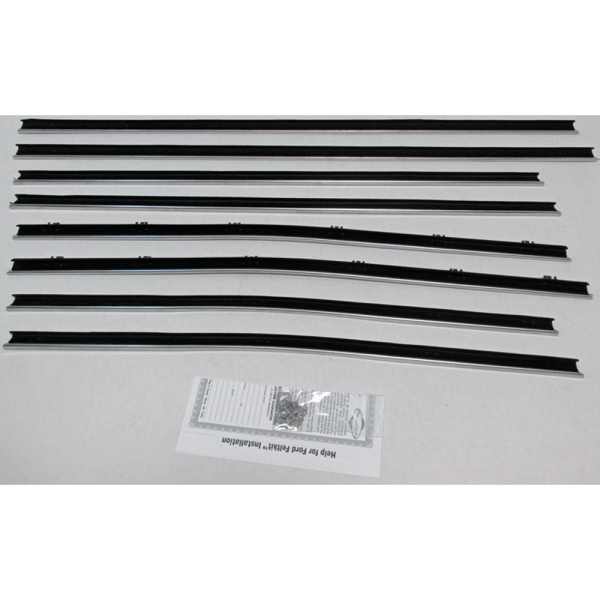 RePops - Beltline / Anti-Rattler Weatherstrip - 8 Piece Complete Kit