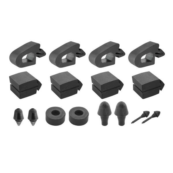 Resto Parts - Rubber Bumper Kit - 16 Piece