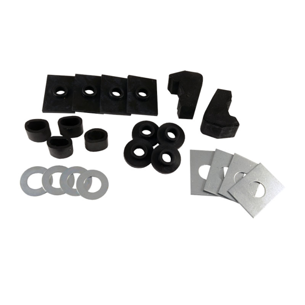 Dennis Carpenter - Cab To Frame Pad & Bushing Kit