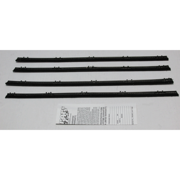 RePops - Beltline Weatherstrip - 4 Piece Outer Kit