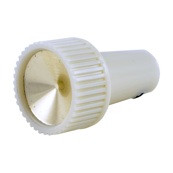 Dennis Carpenter - Windshield Wiper Switch Knob - White With Gold Insert