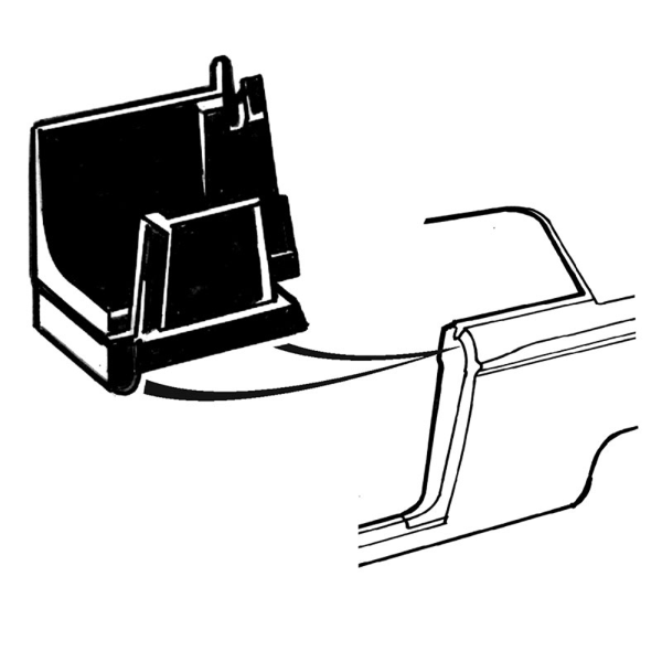 Dennis Carpenter - Quarter Window Lower Seal