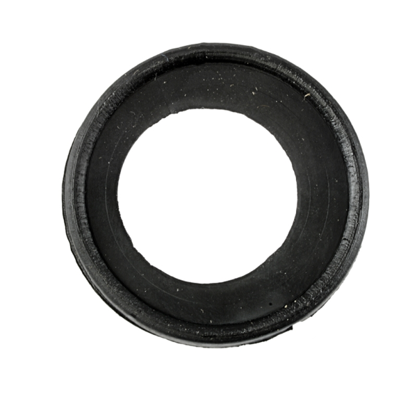 1963 Ford trunk lock cylinder mounting pad top view.